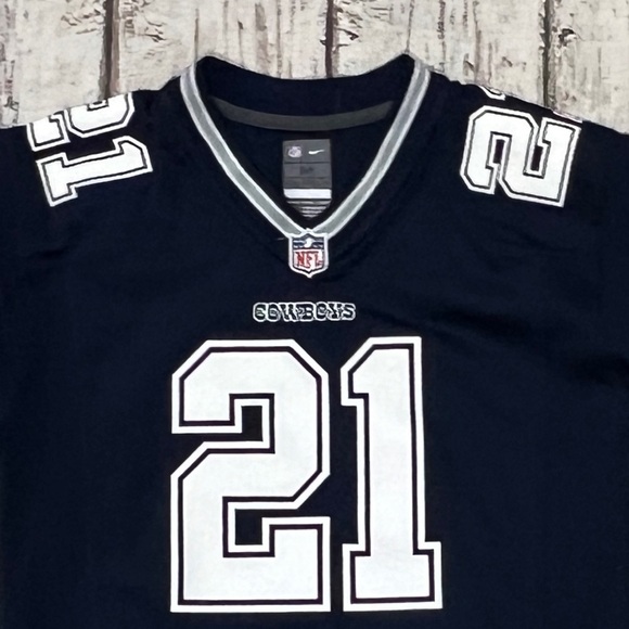 Ezekiel Elliot Dallas Cowboys NFL Football Youth Boys Sports Jersey Shirt - Picture 3 of 5